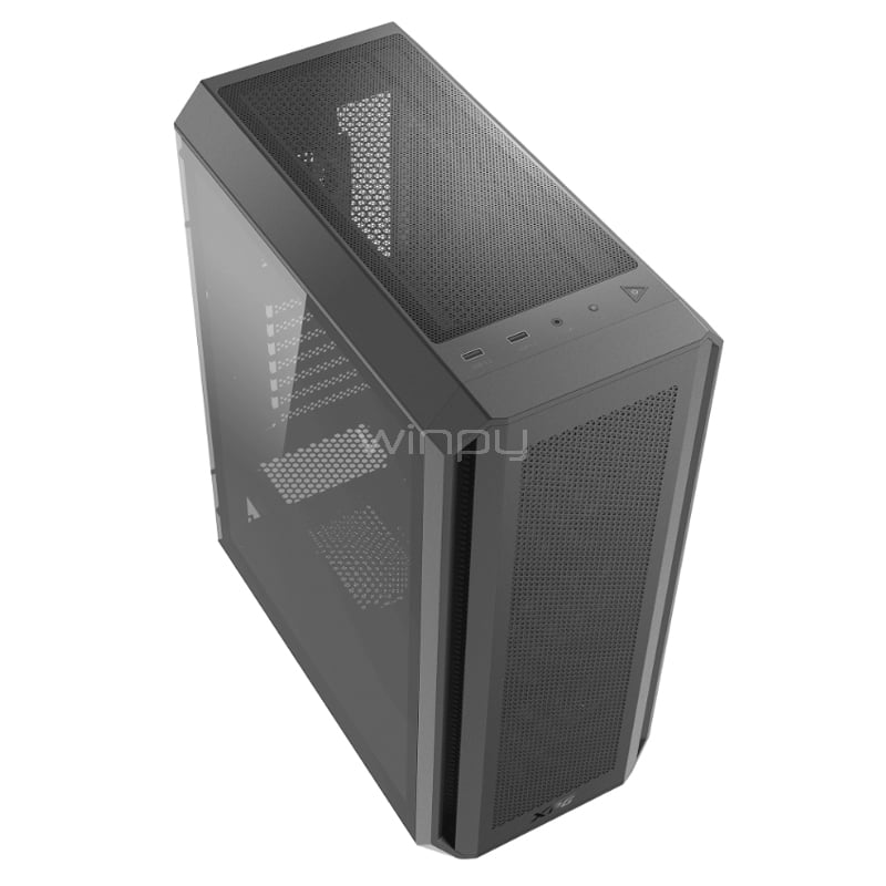 Gabinete XPG Valor Air Plus (ATX, Vidrio Templado, 4 Ventiladores ARGB)