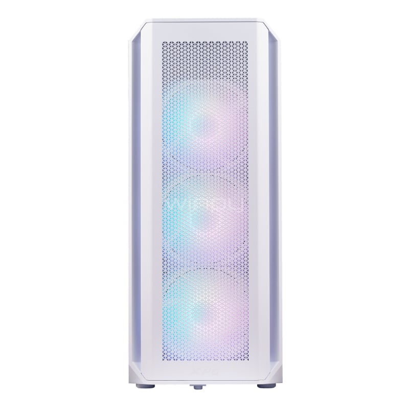 Gabinete XPG Valor Air Plus (ATX, Vidrio Templado, 4 Ventiladores ARGB, Blanco)