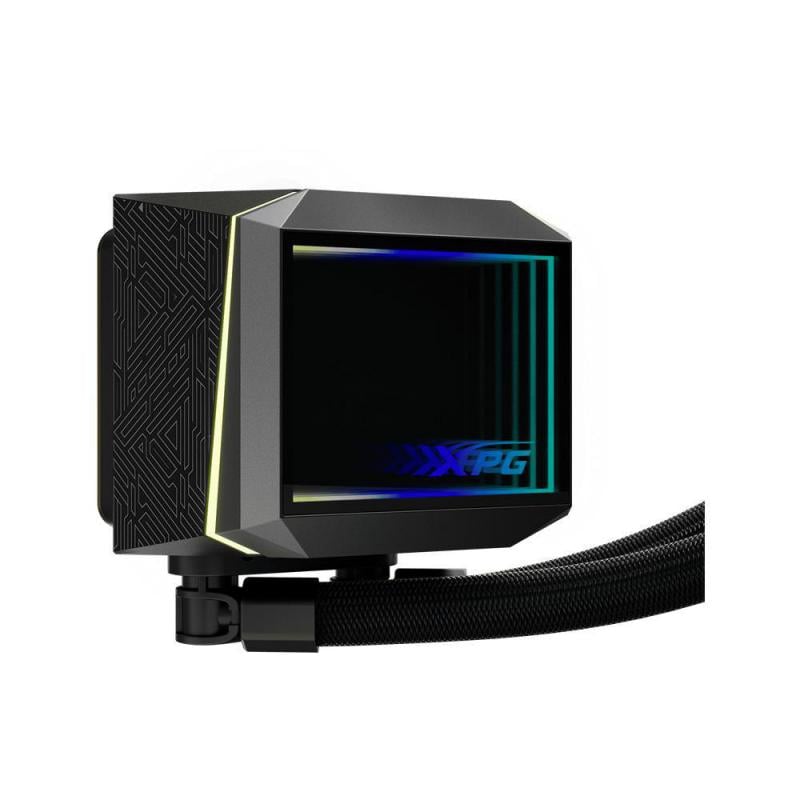 Refrigeración Líquida XPG Levante II 360 (LGA1851/AM5, 120mm x3, RGB, PWM, Negro)