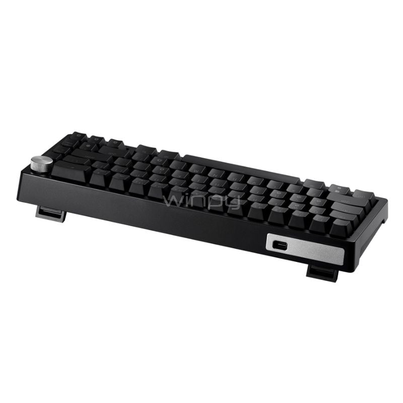 Teclado Mecánico XPG Sorcerer Mini RGB (Switch Red, Compacto 65%, USB-C, Inglés, Negro)