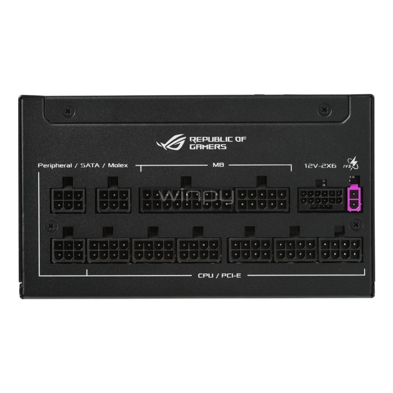 Fuente de Poder ASUS ROG Strix 1000W (Full Modular, Certificada 80+ Platinum, ATX)