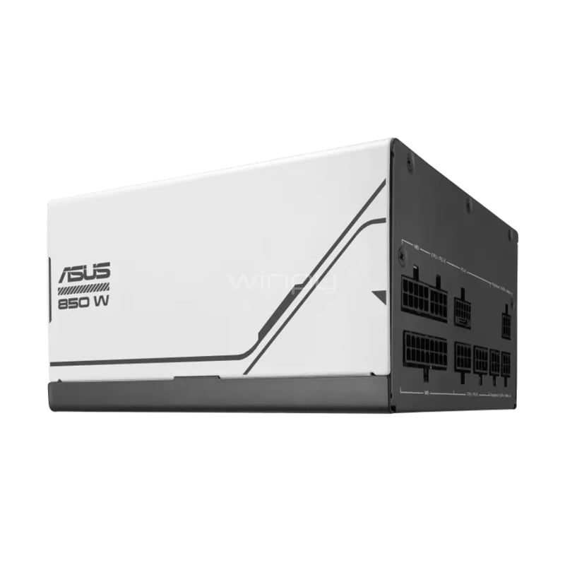 Fuente de Poder ASUS Prime de 850 Watts (Full Modular, Certificada 80+ Gold, ATX 3.1/ PCIe Gen 5.1)