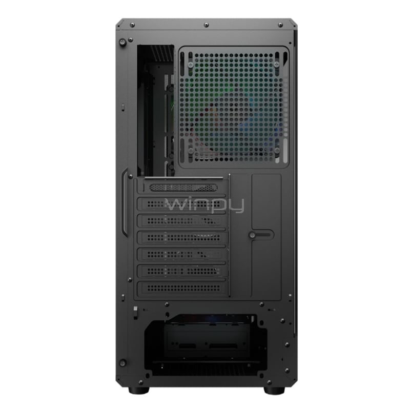 Gabinete Cougar Airface Pure RGB (ATX, Vidrio Templado, 4 ventiladores RGB, Negro)