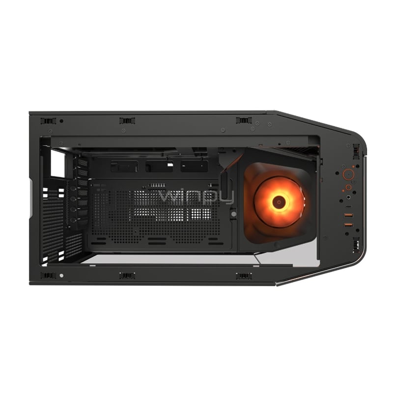 Gabinete Gamer Cougar FV270 (E-ATX, 1 Ventilador ARGB PWM, Negro)