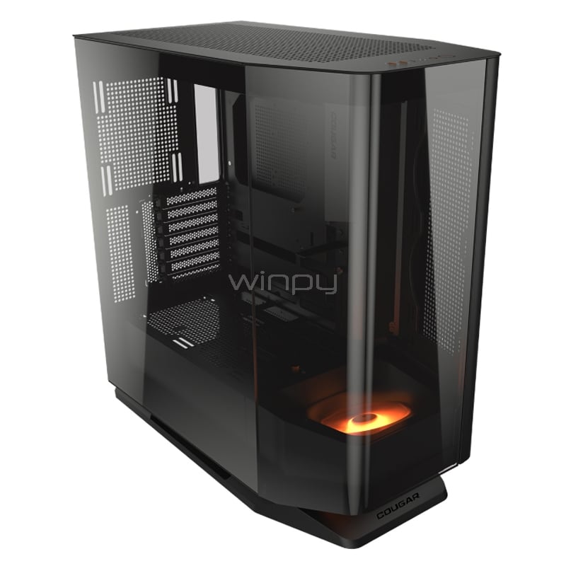 Gabinete Gamer Cougar FV270 (E-ATX, 1 Ventilador ARGB PWM, Negro)