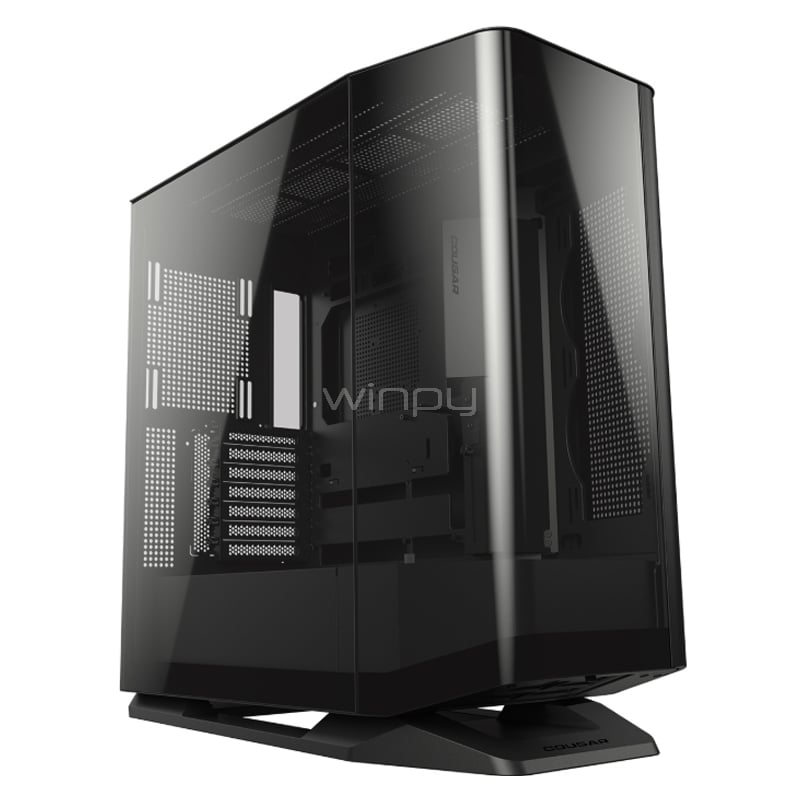 Gabinete Gamer Cougar FV270 (E-ATX, 1 Ventilador ARGB PWM, Negro)