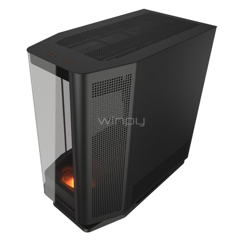 Gabinete Gamer Cougar FV270 (E-ATX, 1 Ventilador ARGB PWM, Negro)
