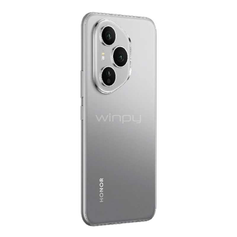 Celular HONOR 400 Pro 5G de 6.7“ (Snapdragon 8 Gen 3, 12GB RAM, 512GB Internos, Gris)