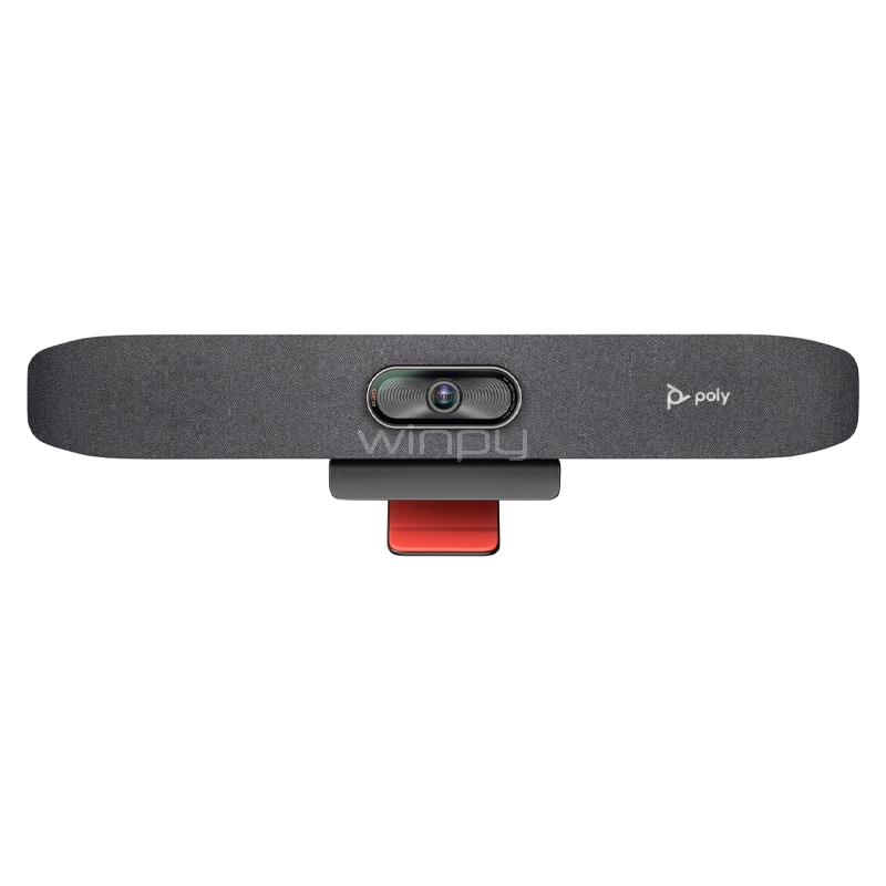 Barra de Video Poly Studio R30 USB (4K, DirectorAI, Visión 120°, Wi-Fi/ Bluetooth)