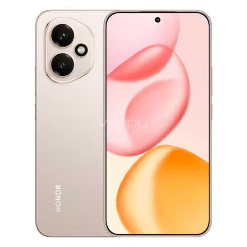 Celular HONOR 400 5G de 6.5“ (Snapdragon 7 Gen 3, 12GB RAM, 512GB Internos, Desert Gold)