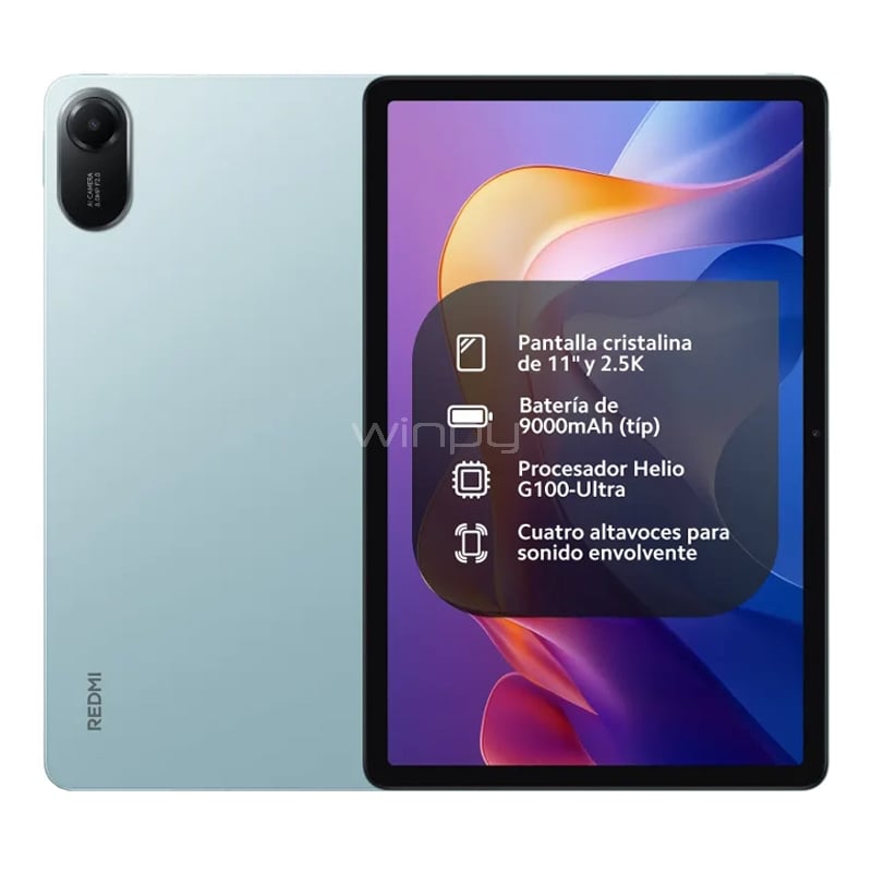 Tablet Xiaomi Redmi Pad 2 de 11“ (OctaCore, 4GB RAM, 128GB