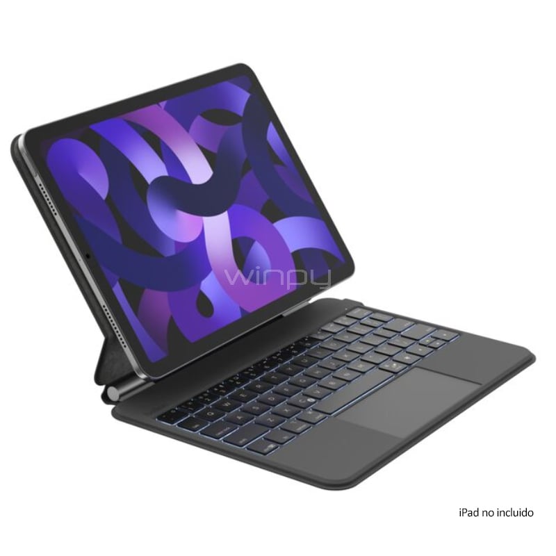 Funda Teclado Belkin para iPad Pro 11 M4 (Bluetooth, Trackpad Multitáctil, Negro)