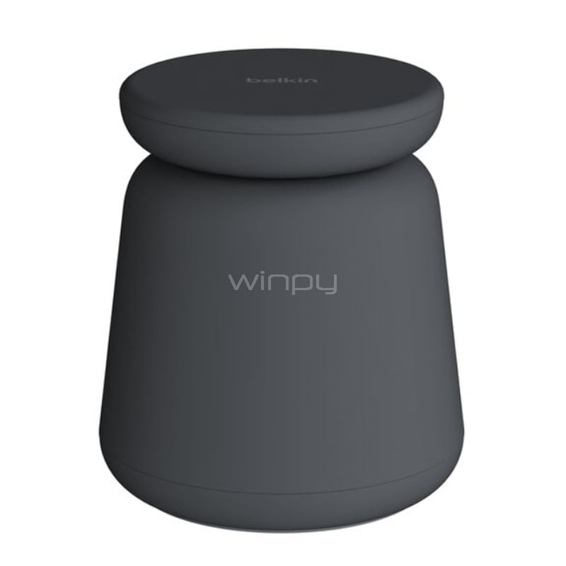 Cargador Inalámbrico 2 en 1 Belkin BoostCharge Pro (15W, MagSafe, Qi2, Negro)