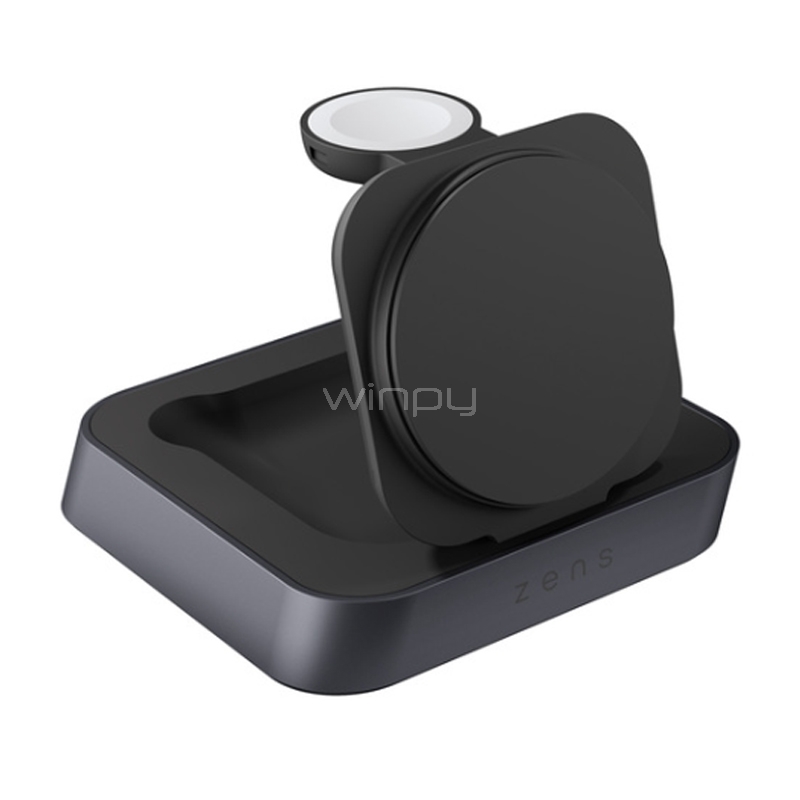 Cargador Inalámbrico en Zens Nightstand Charger Pro