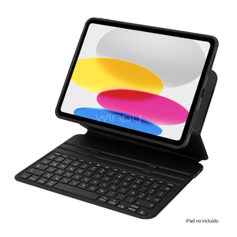 Funda con Teclado Decoded para iPad 10.9“ (Bluetooth, Negro)