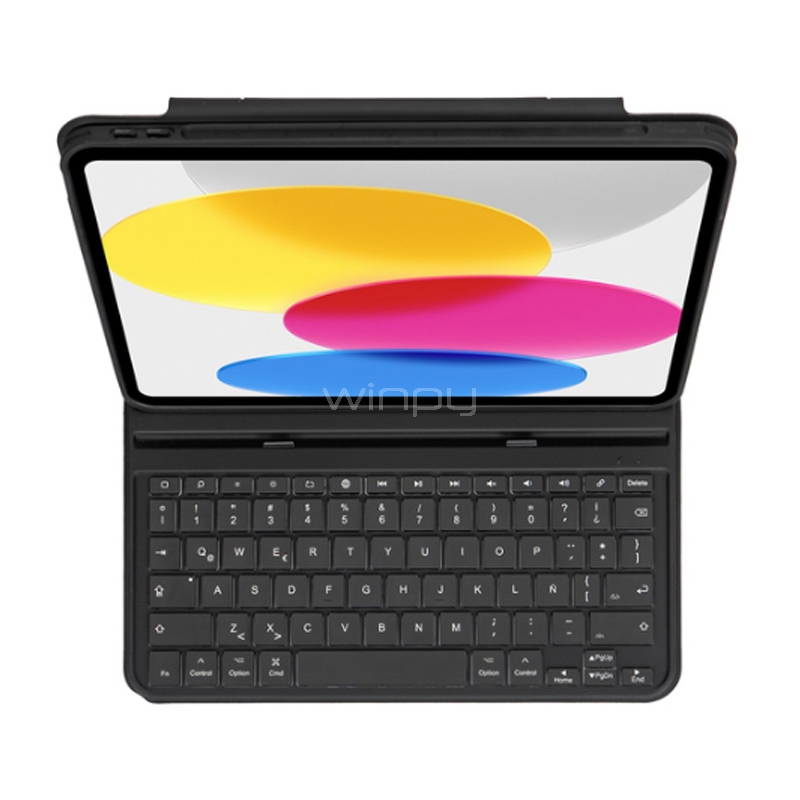 Funda con Teclado Decoded para iPad 10.9“ (Bluetooth, Negro)