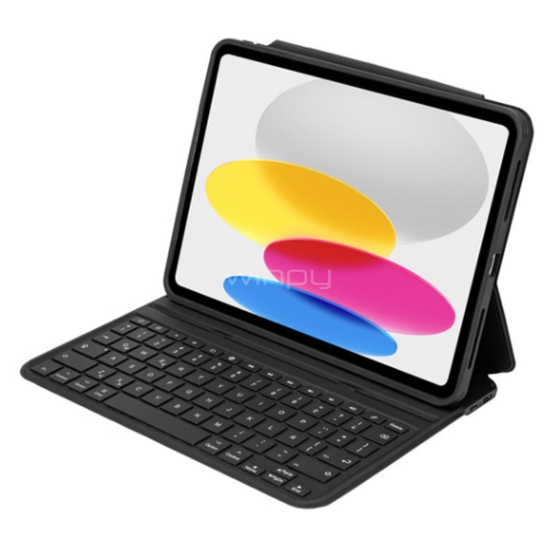 Funda con Teclado Decoded para iPad 10.9“ (Bluetooth, Negro)