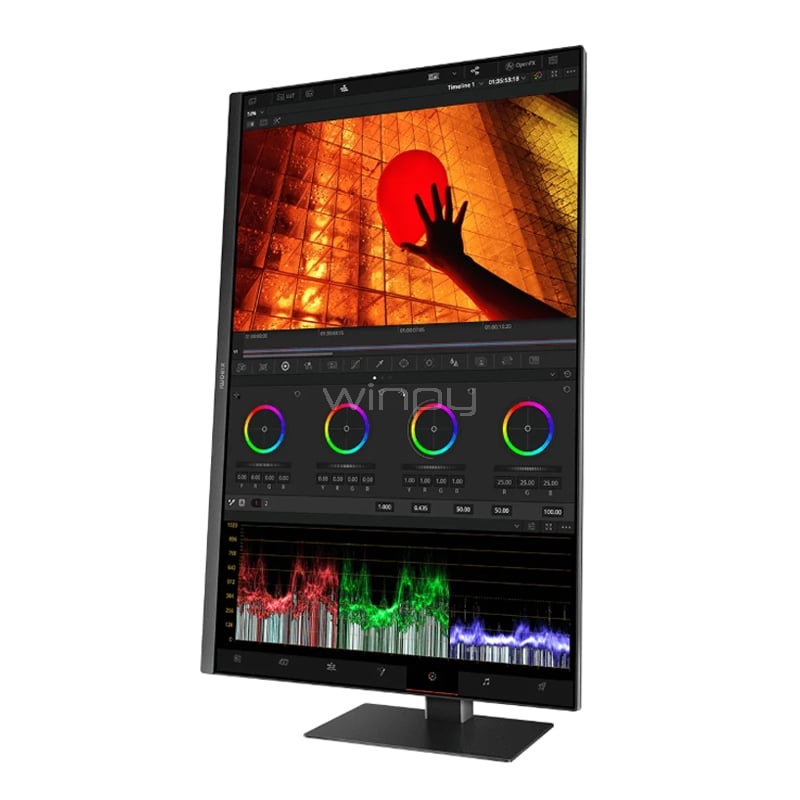 Monitor Profesional Xiaomi A27Ui de 27“ (IPS, 4K, DP+HDMI+USB-C, VESA)
