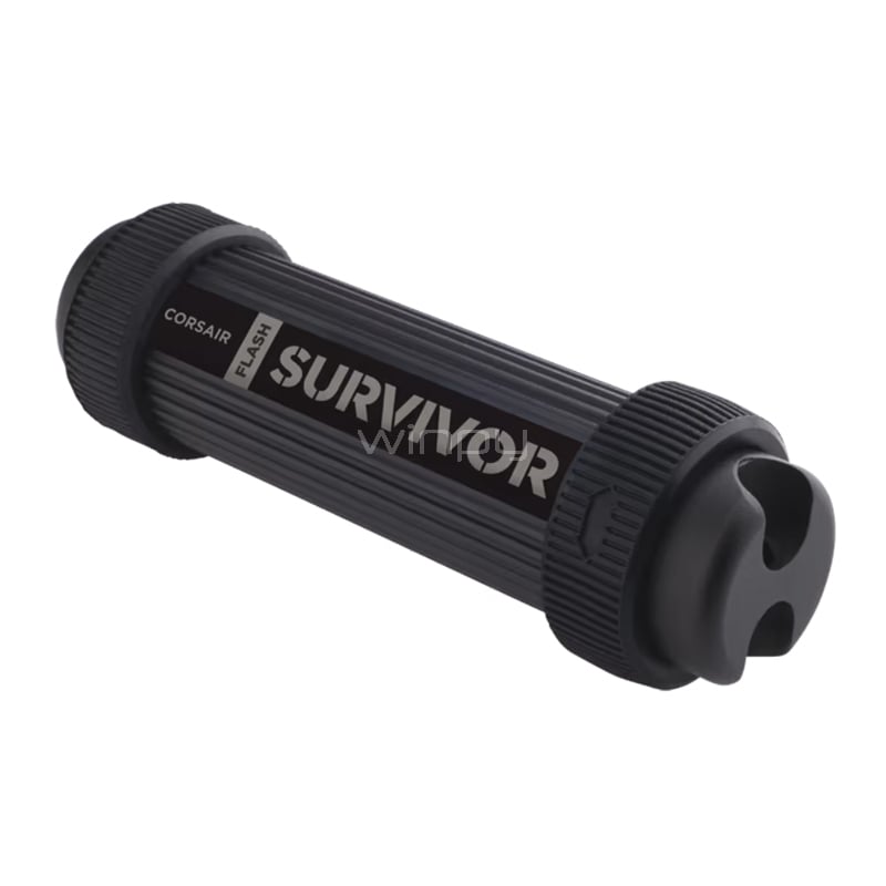 Pendrive Corsair Flash Survivor Stealth de 64GB (USB 3.0, Negro)