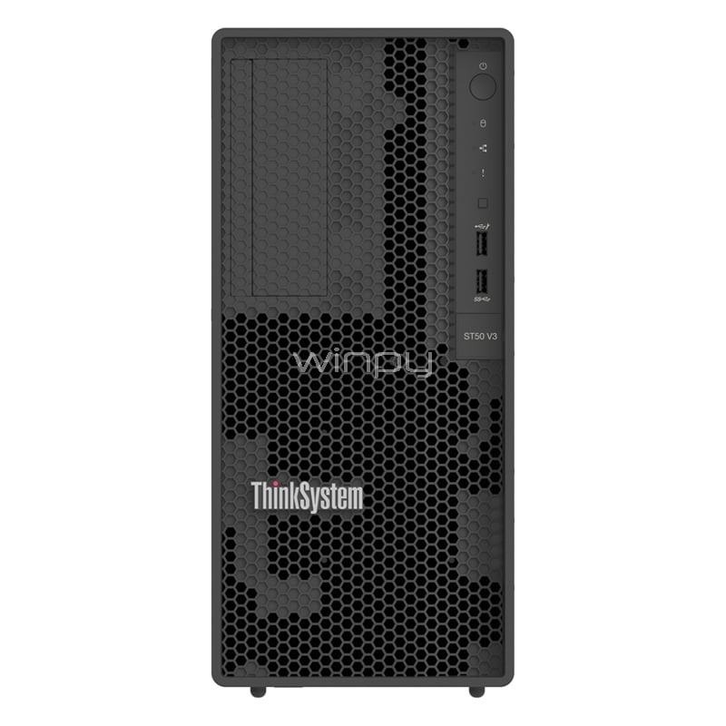 Servidor Lenovo ThinkSystem ST50 V3 (Xeon E-2414, 16GB RAM, 2TB HDD, Fuente 300W, 4U)