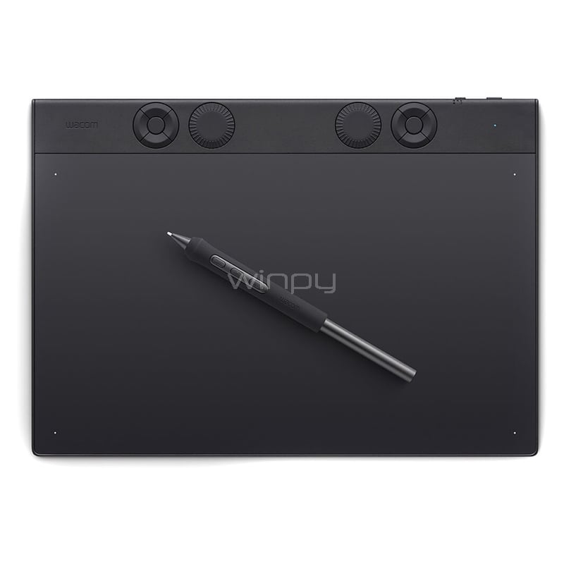 Tableta Digitalizadora Wacom Intuos Pro (Mediano, Bluetooth 5.0/ USB-C, 2025, Negro)