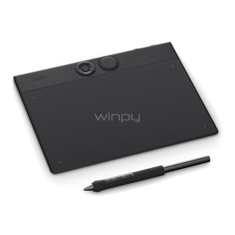 Tableta Digitalizadora Wacom Intuos Pro (Pequeño, Bluetooth 5.0/ USB-C, 2025, Negro)