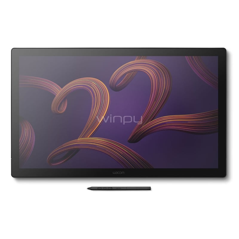 Tableta Digitalizadora Wacom Cintiq Pro 22 (IPS LCD T&aacute;ctil, 4K, 120 Hz, USB-C, mini DP, HDMI, VESA)