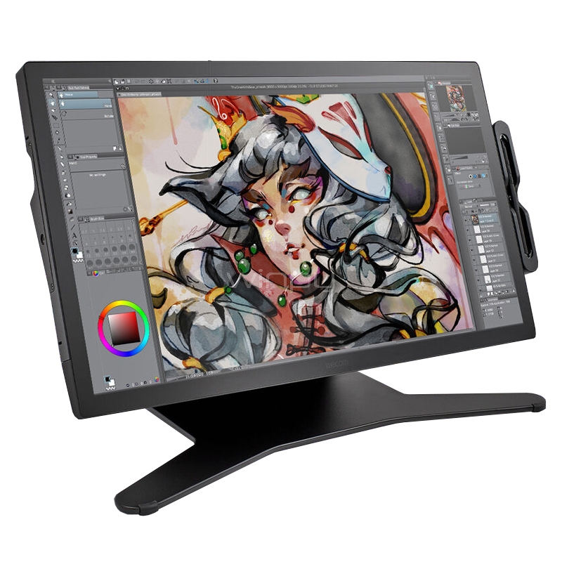 Tableta Digitalizadora Wacom Cintiq Pro 27 (IPS LCD T&aacute;ctil, HDMI, Mini DP, USB-C, VESA)