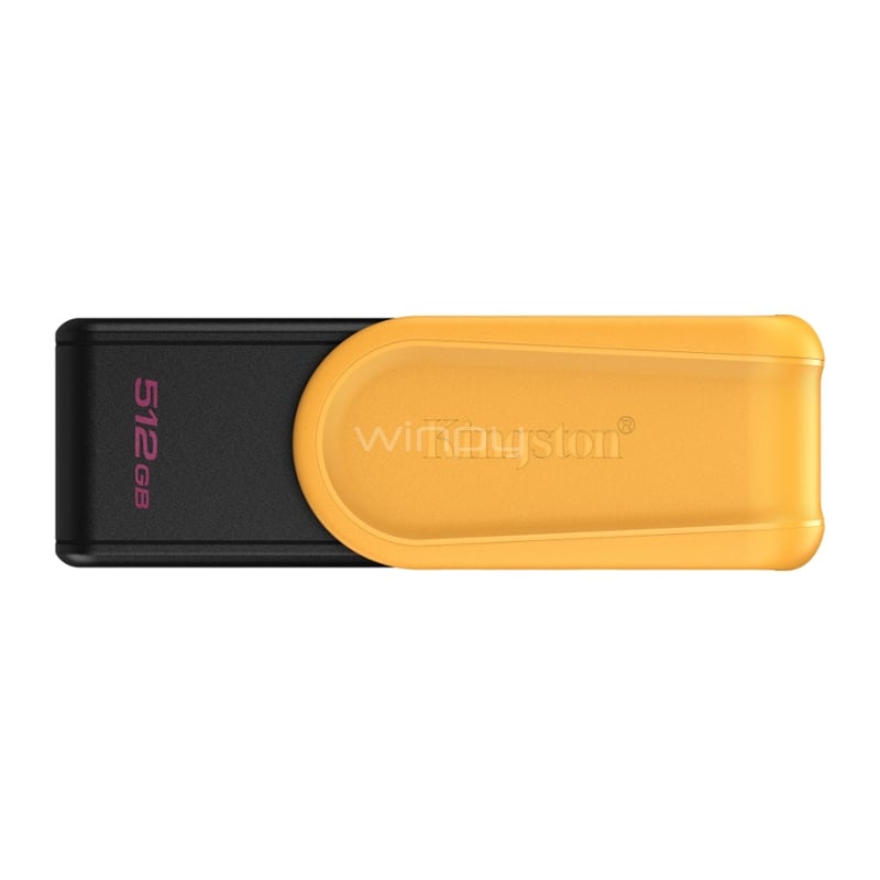 Pendrive Kingston DataTraveler Exodia S de 512GB (USB 3.2, Amarillo/ Negro)