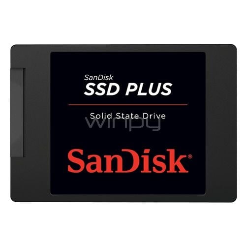 Disco SSD SanDisk Plus 1 TB (2.5“, SATA, hasta 535 MB/s)