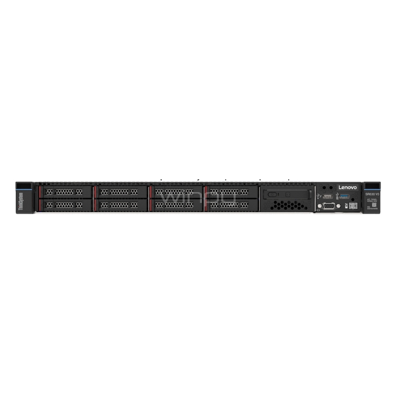 Servidor Lenovo ThinkSystem SR630 V3 (Xeon Silver 4514Y, 32GB RAM, 8 Bahías 2.5“ SAS/SATA, Fuente 750W x2)