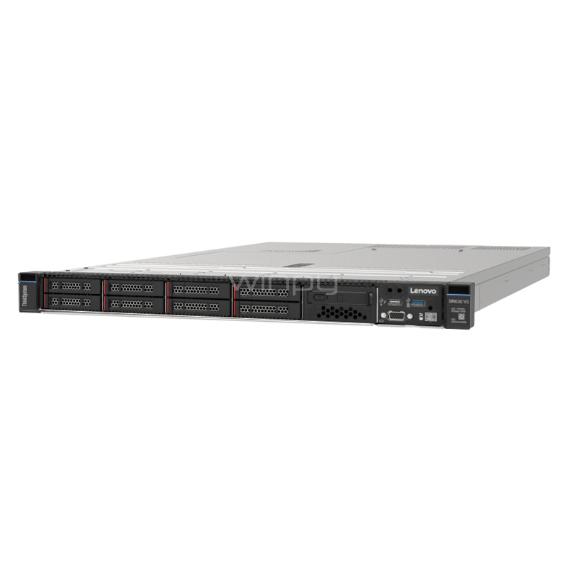 Servidor Lenovo ThinkSystem SR630 V3 (Xeon Silver 4514Y, 32GB RAM, 8 Bahías 2.5“ SAS/SATA, Fuente 750W x2)