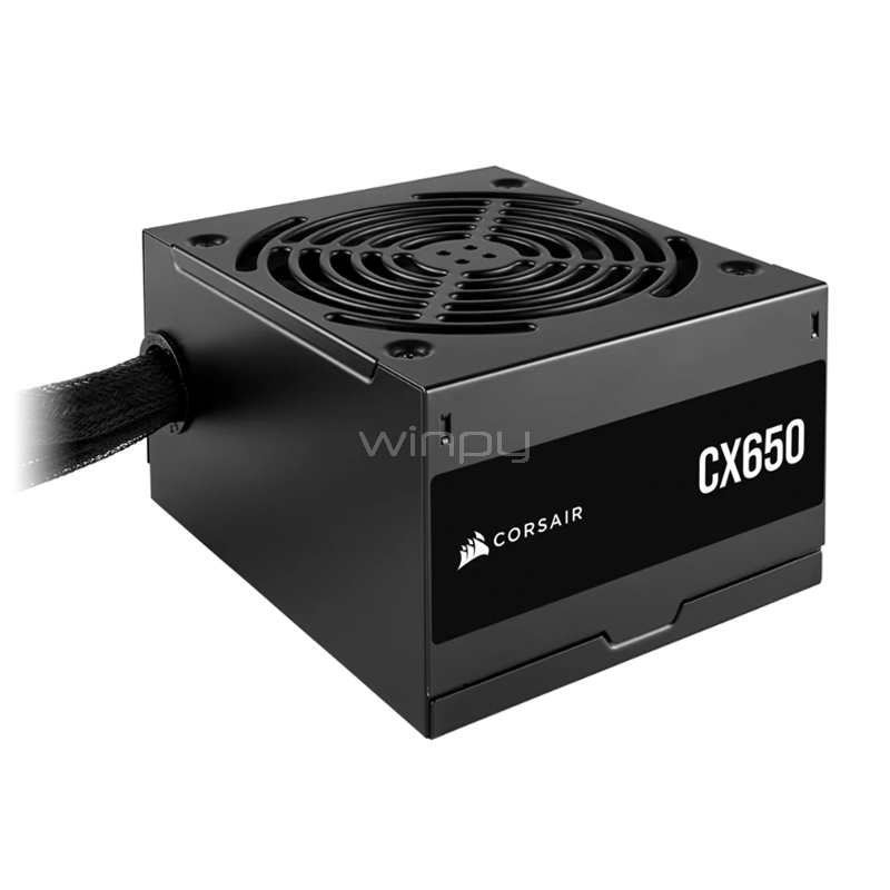 Fuente de Poder Corsair CX650 de 650W (Certificada 80+ Bronze, ATX)