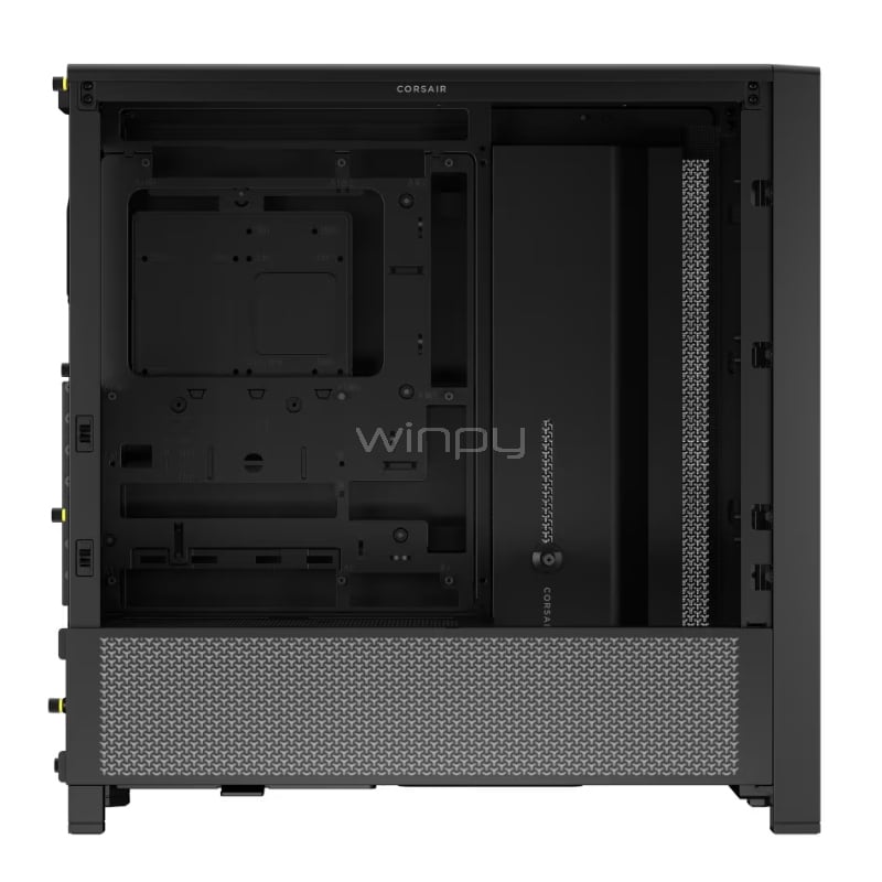 Gabinete Gamer Corsair FRAME 4000D (ATX, Vidrio Templado, Sistema InfiniRail, Negro)