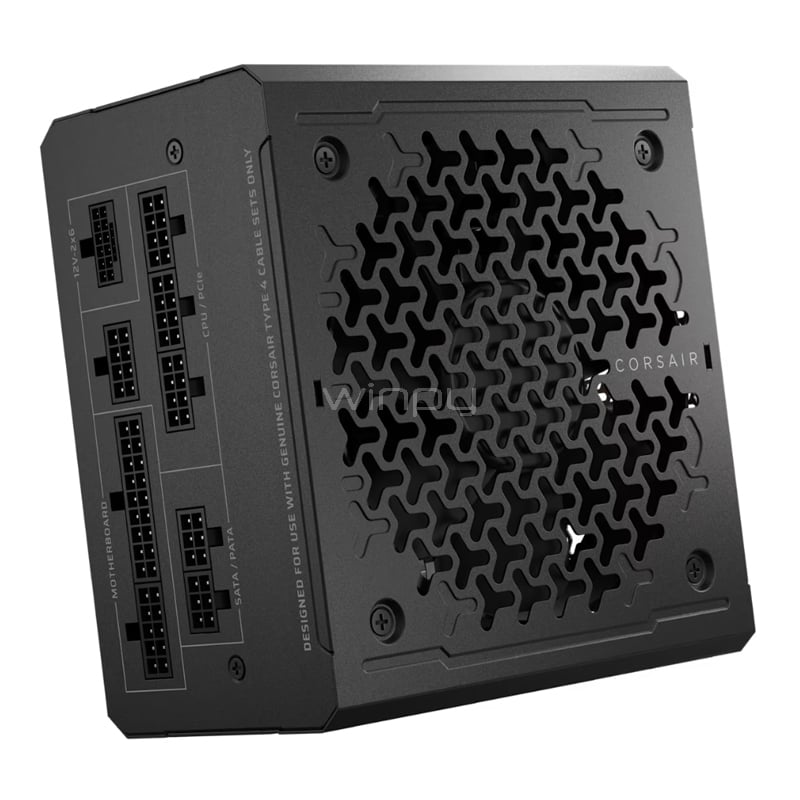 Fuente de Poder Corsair RM1000e de 1000W (Full Modular, Cybenetics Gold, ATX 3.1)