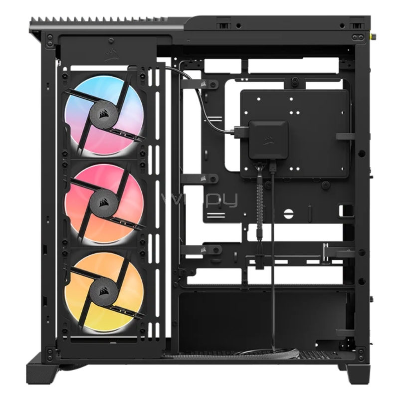 Gabinete Gamer Corsair Frame 4500X RS-R (ATX, Vidrio Templado, ARGB, Negro)