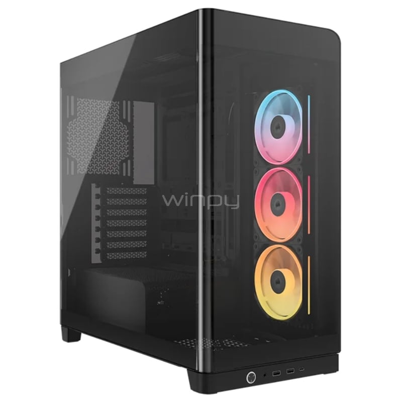 Gabinete Gamer Corsair Frame 4500X RS-R (ATX, Vidrio Templado, ARGB, Negro)