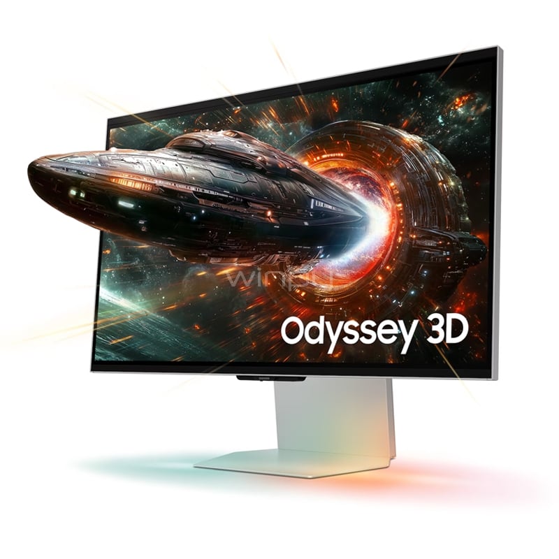 Monitor Gamer Samsung Odyssey 3D de 27“ (IPS, 4K, 165Hz, 1ms, DP+HDMI, HDR10+, G-Sync/FreeSync)