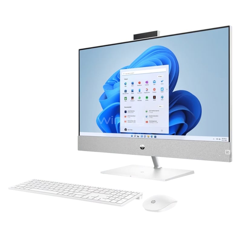 All in One HP Pavilion 27-ca0004la de 27“ (Ryzen 5 5500U, 16GB RAM, 1TB SSD, Win11)