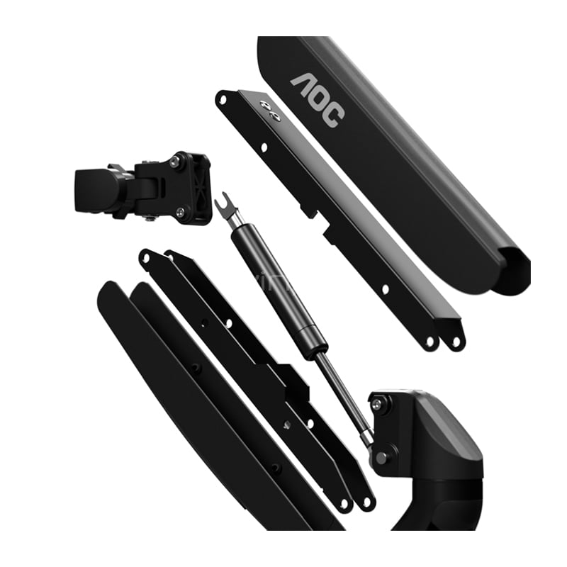 Soporte Doble para Monitores AOC Hasta 32“ (Resorte de gas, Hasta 9 kg, Negro)