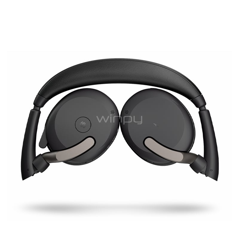 Audífonos Jabra Evolve2 65 Flex Link380c (ANC, Bluetooth/Dongle USB-C, Negro)