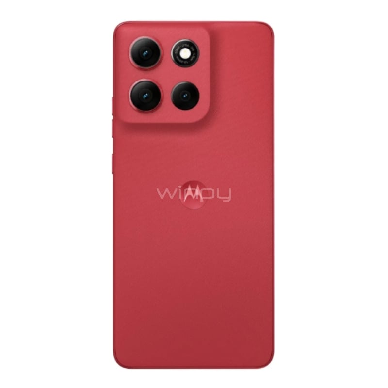 Celular Motorola Moto G86 5G de 6.7“ (OctaCore, 8GB RAM, 256GB Internos, Rojo)