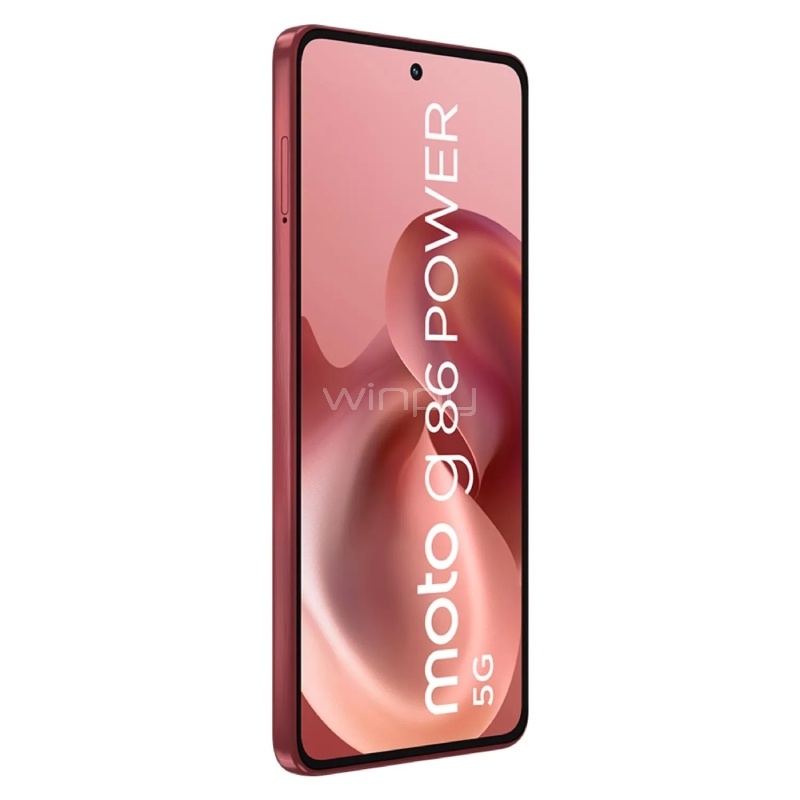 Celular Motorola Moto G86 5G de 6.7“ (OctaCore, 8GB RAM, 256GB Internos, Rojo)