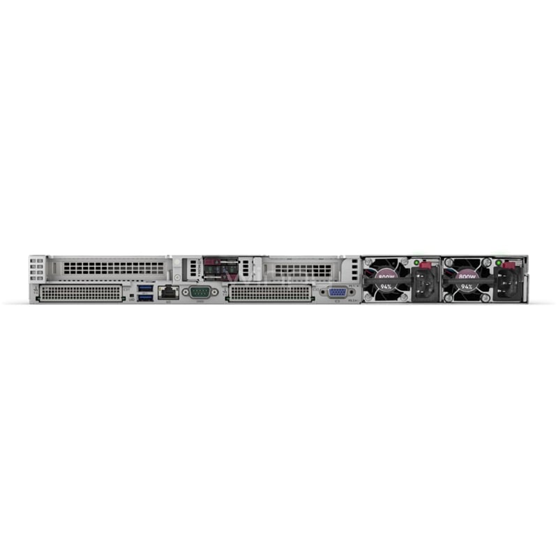 Servidor HPE ProLiant DL360 Gen11 (Xeon Silver 4514Y, 64GB RAM, 8 Bahías, RAID MR408i-o, Fuente 800W x2)
