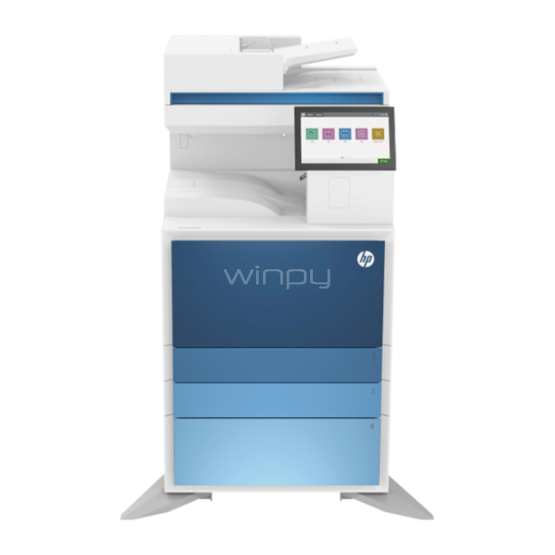 Multifuncional HP LaserJet MFP E826dn (Láser, 50ppm, A3, Duplex, USB/Ethernet)