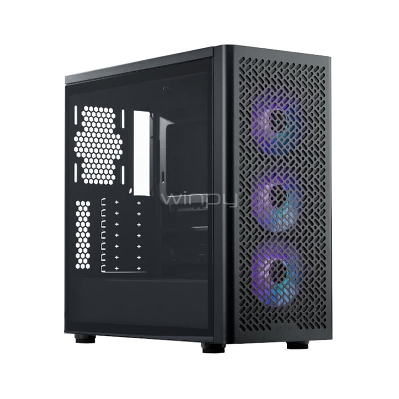 Gabinete Cooler Master Elite 502 (ATX, 3x FAN ARGB, USB-C, Negro)
