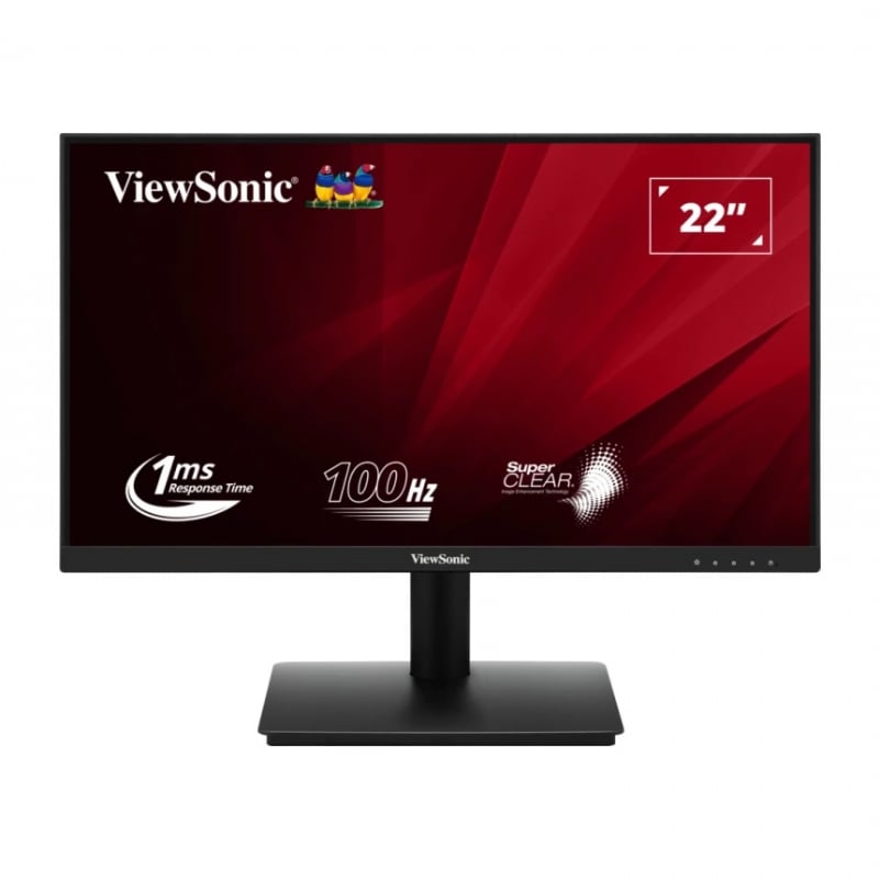 Monitor ViewSonic VA220-H de 21.5” (Full HD, panel MVA, 100Hz, 1ms, HDMI/VGA)
