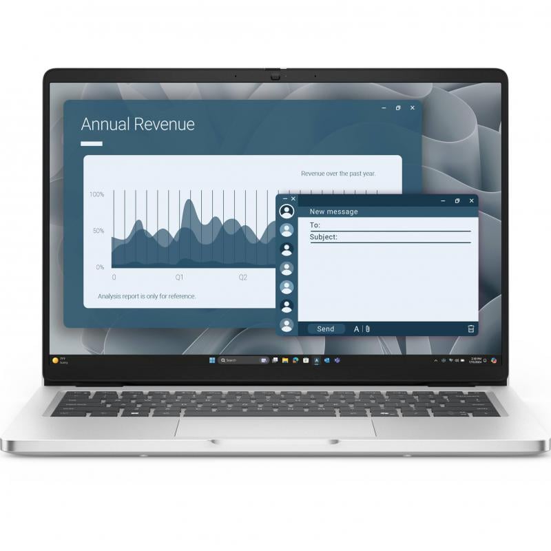 Notebook DELL PRO de 14” (Ryzen 5 AI 340, 16GB RAM, 512GB SSD, Win11)