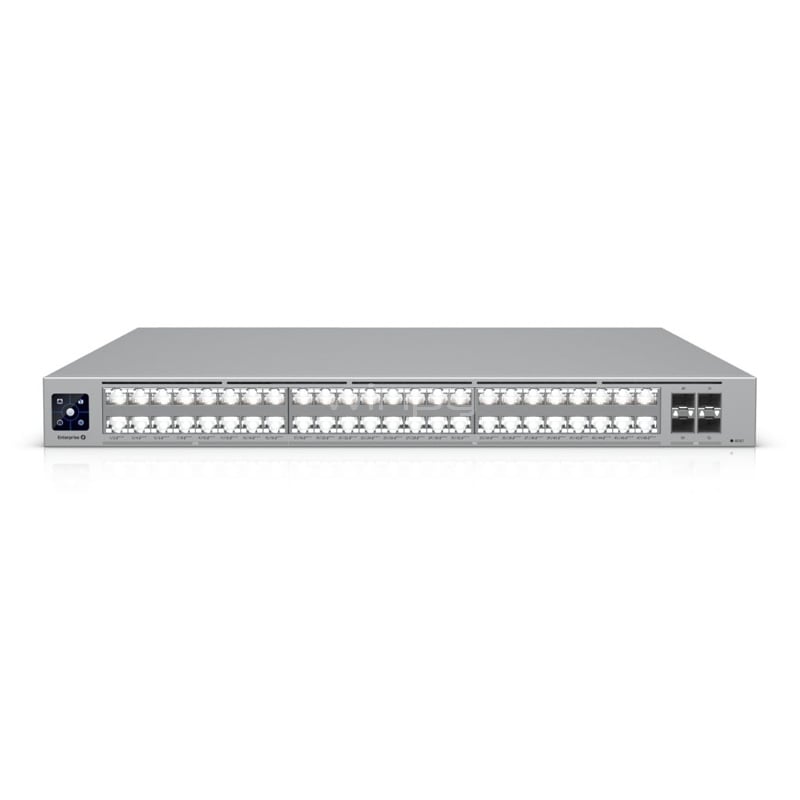 Switch Ubiquiti ECS-48-PoE (16×2.5 GbE PoE+++, 32×10 GbE PoE+++, 4×25 Gb SFP28, capa 3)