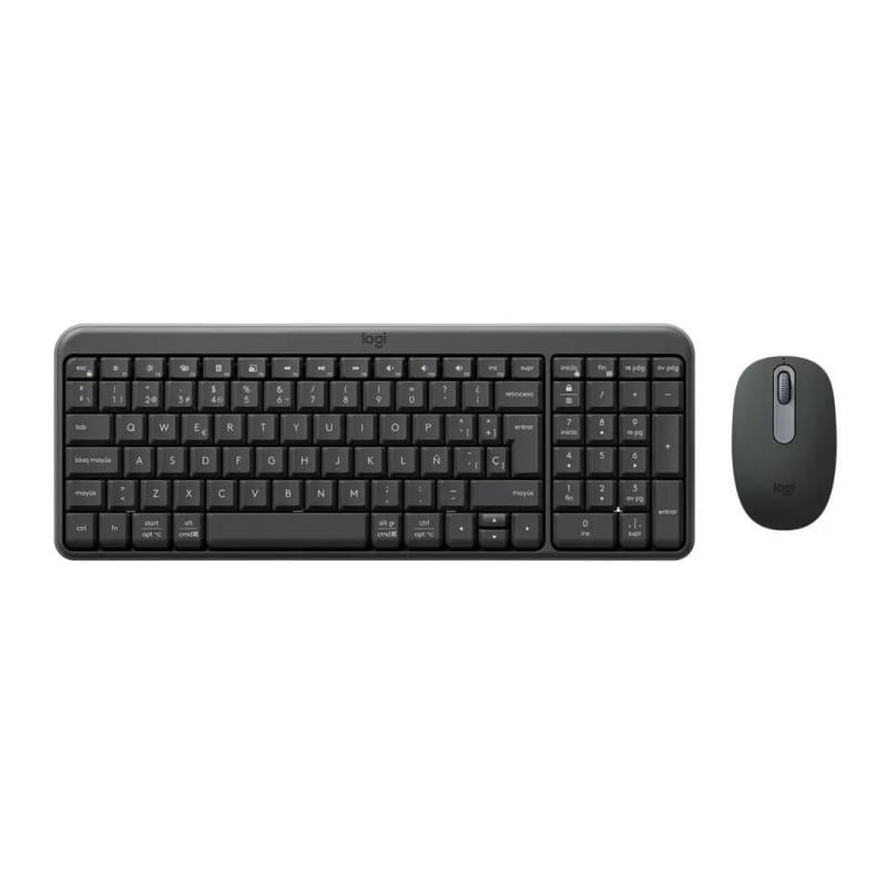 Combo Bluetooth Logitech MK250 Español (Teclado + Mouse, Multi-dispositivo, Silencioso)